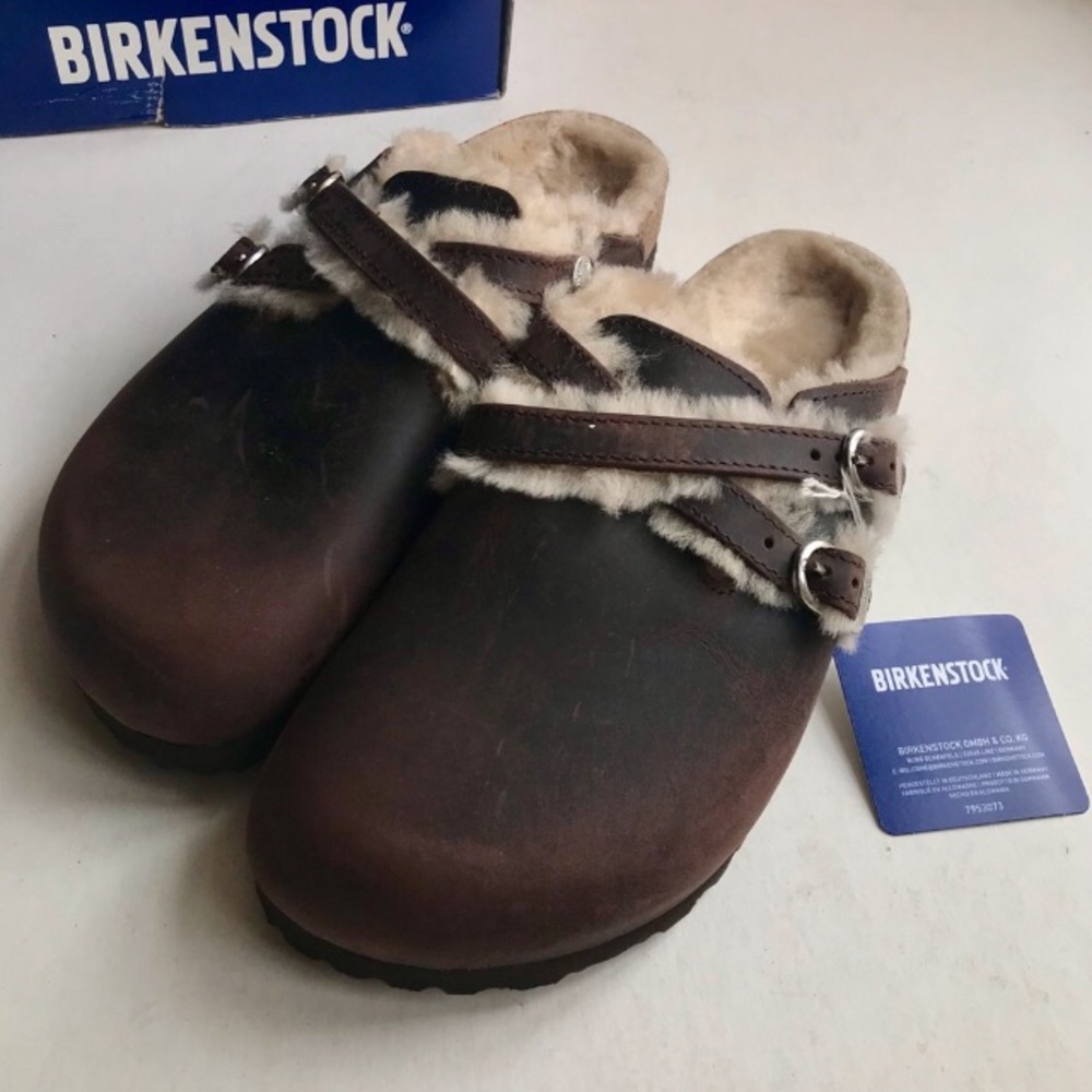 Birkenstock Shoe Clog EU42 S-11 Blair Shearling NEW with Box - Picture 3 of 8